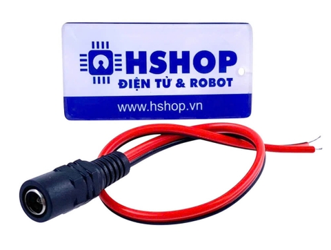 Dây DC Cái 5.5 x 2.1mm Female DC Power Jack Wire