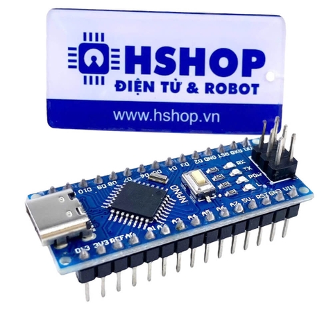 Mạch Nano CH340 cổng USB C (Arduino Nano Compatible)