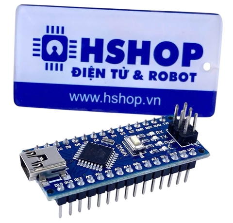 Mạch Nano CH340 cổng mini USB (Arduino Nano Compatible)
