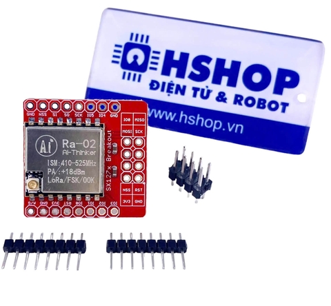 Module RF SPI Lora SX1278 433MHz Ra-02 Ai-Thinker Breakout