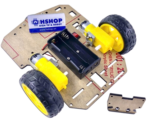 Khung xe Robot Chassis Simple S1