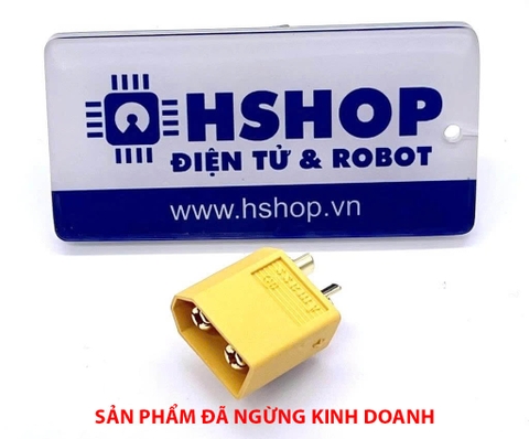 Giắc Pin LiPo Battery Nylon XT60 Male Connector