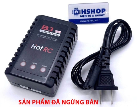Bộ sạc cân bằng pin Lipo Battery Balance Charger B3 20W 2S-3S HotRC