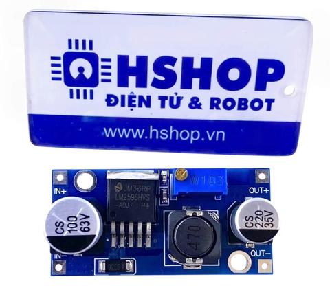 Mạch giảm áp DC-DC Buck LM2596HVS 4.5~48VDC 3A