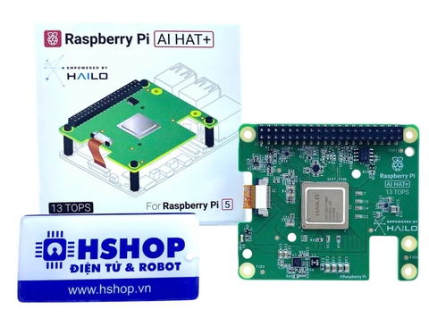 Raspberry Pi AI HAT+ with 13TOPS Hailo-8L AI Acceleration Module