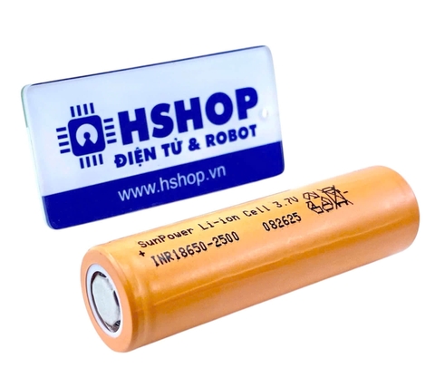 Pin Sạc 18650 Li-Ion Rechargeable Battery 3.7V 2500mAh 10C