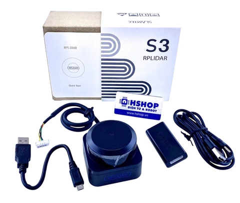 Cảm biến khoảng cách DTOF Lidar RPLIDAR S3 360° Laser Range Scanner