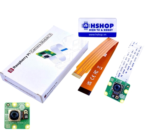 Raspberry Pi Camera Module 3 Standard 75° IMX708 12MP sensor and autofocus