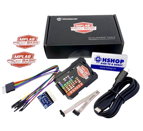 Mạch nạp MPLAB PICkit Basic PG164110 In-Circuit Debugger chính hãng MICROCHIP