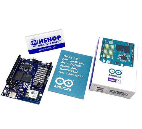 Arduino UNO Q Powered by the Qualcomm Dragonwing (2GB RAM, 16GB eMMC)