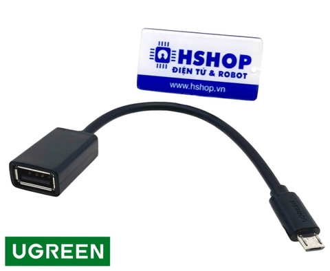 Cáp Micro USB OTG cao cấp 10396 chính hãng Ugreen