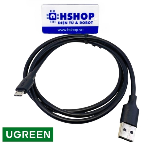 Cáp Micro USB to USB 2.0 dài 1m cao cấp 60136 chính hãng Ugreen