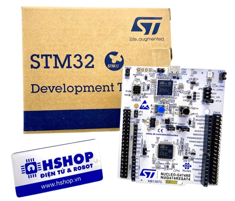 Kit NUCLEO-G474RE, STM32 Nucleo-64 development board with STM32G474RE MCU