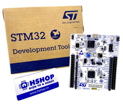 Kit NUCLEO-G491RE, STM32 Nucleo-64 development board with STM32G491RE MCU