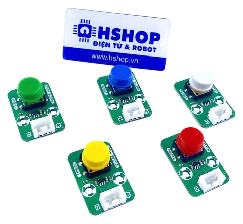 Mạch nút nhấn MKE-M02 Button RGYBW Module