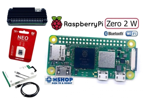 Combo Raspberry Pi Zero 2 W Basic Kit