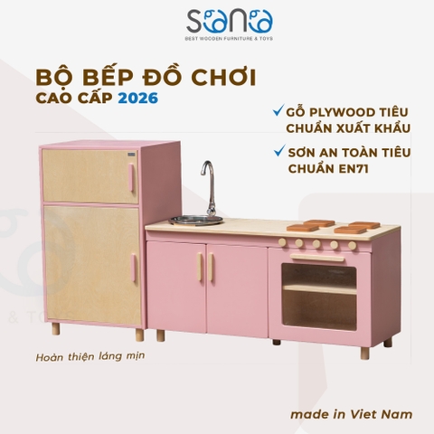 Bộ bếp đồ chơi cho trẻ cao cấp - Sono
