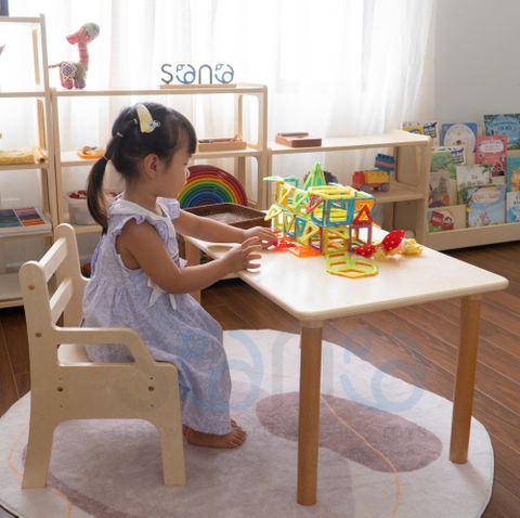 Bàn ghế Montessori SONO cho bé từ 6 tháng đến 7 tuổi