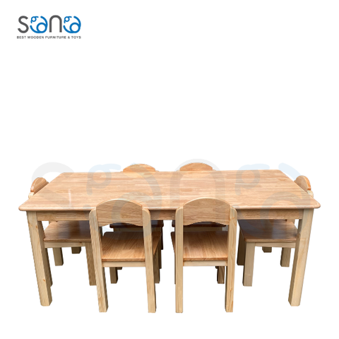 Bàn và ghế hình chữ nhật - S333