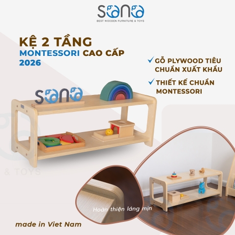 Kệ đồ chơi 2 tầng cao cấp SONO SK1