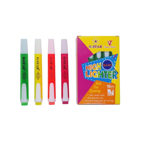 Bút viết dạ quang / bút đánh dấu Gstar SJ-01 / SJ01 highlight / highlighter