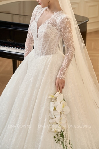 Váy Cưới Ren Cao Cấp Internal Lace 03