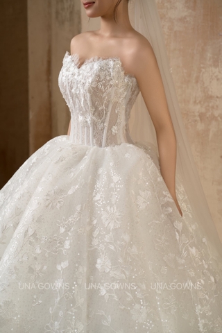 Váy Cưới Ren Cao Cấp Internal Lace 09 - Thiết kế 2in1 linh hoạt và ấn tượng