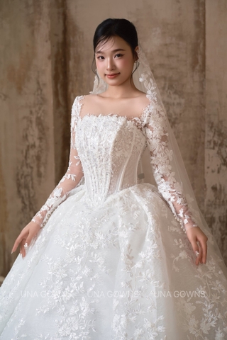 Váy Cưới Ren Cao Cấp Internal Lace 01