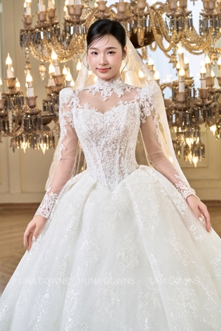 Váy Cưới Ren Cao Cấp Internal Lace 02
