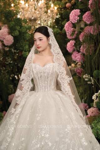 Voan Viền Chân Ren VR01 - Chiều dài 2m5 - 3m