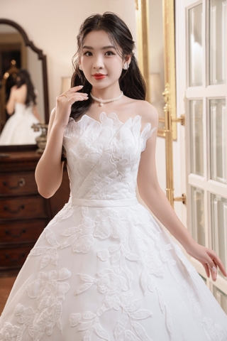VÁY CƯỚI LUXURY DRESS - CD17