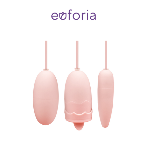 Trứng rung 3 đầu có lưỡi liếm 10 chế độ Daisy