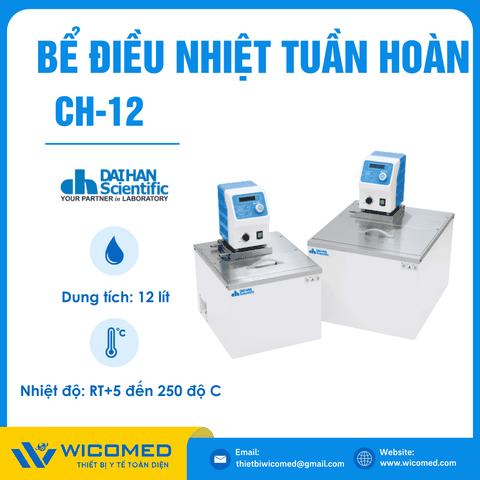 Bể Điều Nhiệt Tuần Hoàn 12 Lít Daihan CH-12