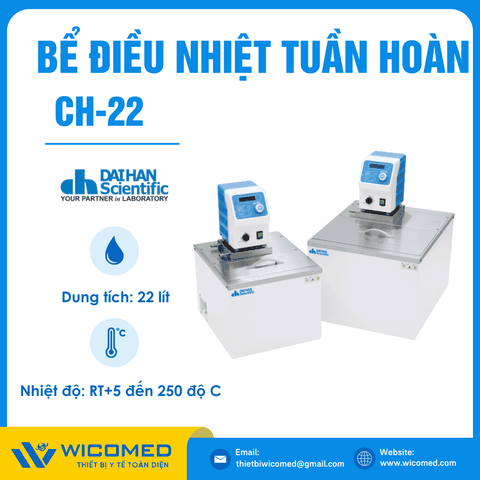 Bể Điều Nhiệt Tuần Hoàn 22 Lít Daihan CH-22
