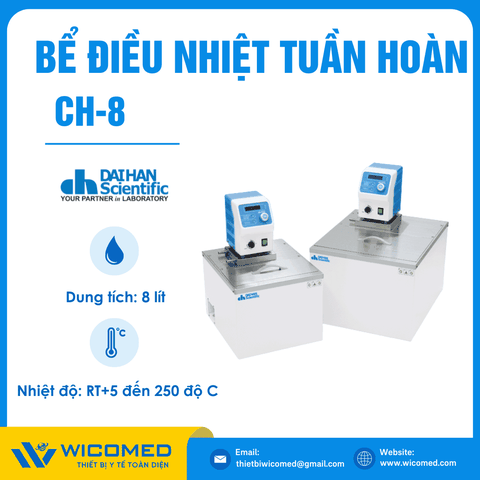 Bể Điều Nhiệt Tuần Hoàn 8 Lít Daihan CH-8