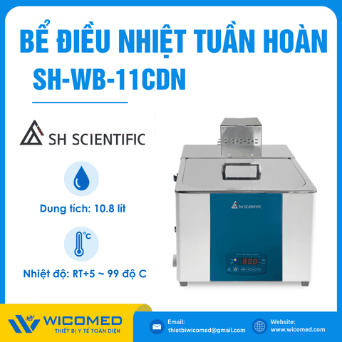 Bể Tuần Hoàn Lạnh 10.8 Lít SH Scientific SH-WB-11CDN