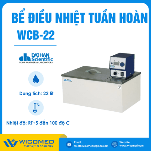 Bể Điều Nhiệt Tuần Hoàn 22 Lít Daihan WCB-22