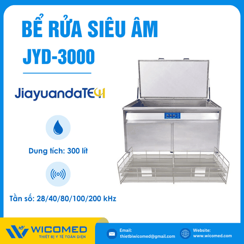 Bể Rửa Siêu Âm Công Nghiệp 300 Lít Jiayuanda JYD-3000