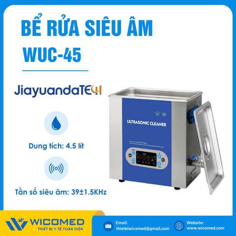 Bể Rửa Siêu Âm 4.5 Lít Jiayuanda WUC-45