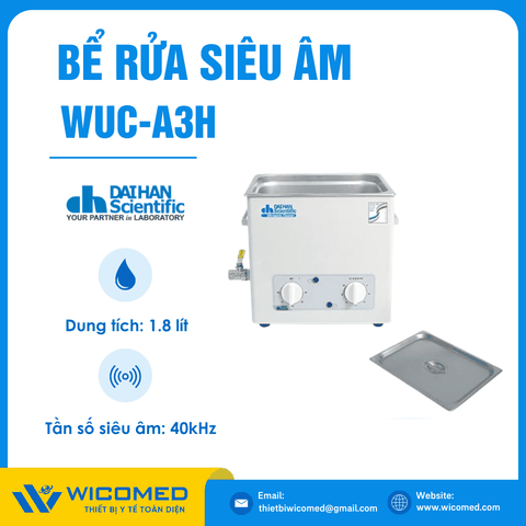Bể Rửa Siêu Âm 1.8 Lít Daihan WUC-A02H