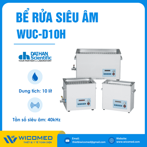 Bể Rửa Siêu Âm 10 Lít Daihan WUC-D10H