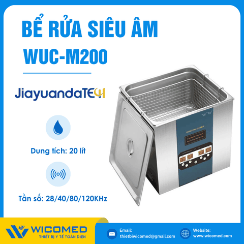 Bể Rửa Siêu Âm 20 Lít Jiayuanda WUC-M200
