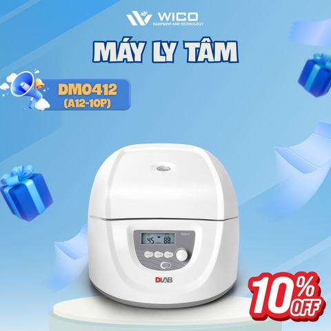 Máy Ly Tâm 12 Ống 10ml Dlab DM0412