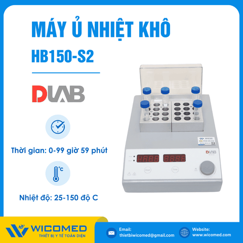 Máy Ủ Nhiệt Khô 150 Độ C Dlab HB150-S2
