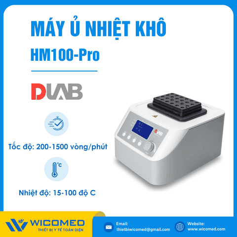 Máy Ủ Nhiệt Khô 15-100 Độ C Dlab HM100-Pro