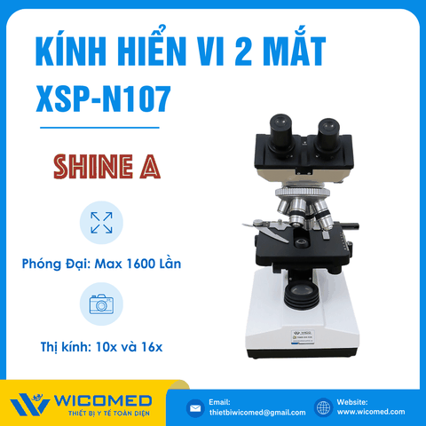 Kính Hiển Vi Sinh Học 2 Mắt Shine A XSP-N107
