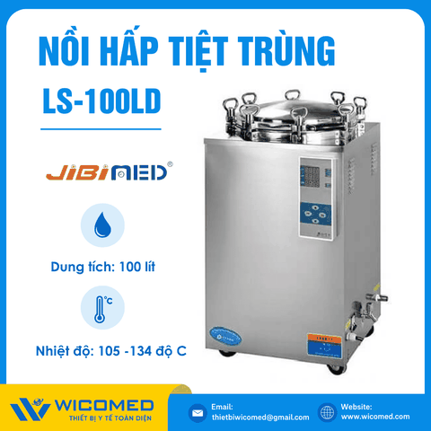 Nồi Hấp Tiệt Trùng 100 Lít Jibimed LS-100LD