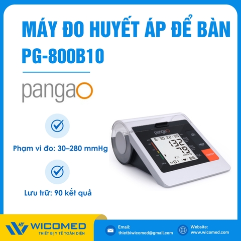 Máy Đo Huyết Áp Để Bàn Pangao PG-800B10