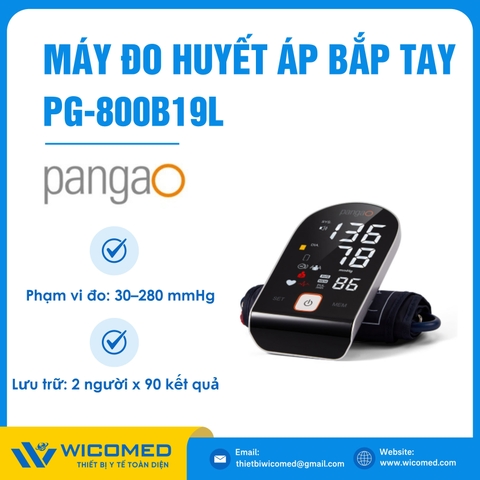 Máy Đo Huyết Áp Bắp Tay Pangao PG-800B19L