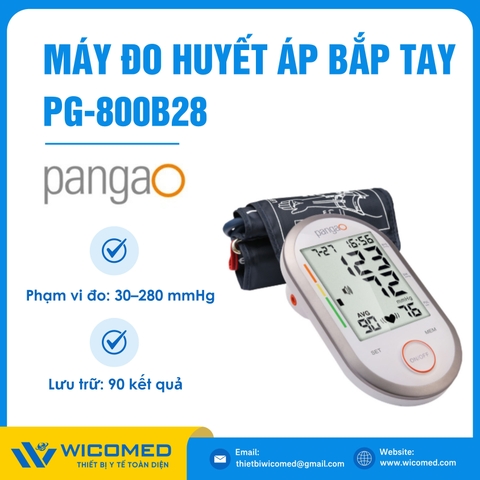 Máy Đo Huyết Áp Bắp Tay Pangao PG-800B28